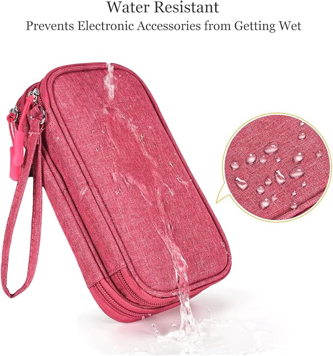 Electronic Organizer Travel Case Storage Bag, Universal Electronics Accessories - Image 2
