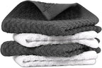 Infinitee Xclusives Premium Dish Cloth 100% Cotton 12 x 12 Inches |Pack of 4| by InfiniteeXclusives