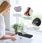 17.7 Inch Silicone Faucet Mat for Kitchen Sink Splash Guard - Image 5