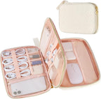 Electronics Organizer Travel Case, Charger Bag Cord Organizer Travel, by ZFZGFRCS