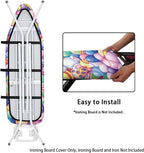 Easter Eggs and Rabbit Ironing Board Pad and Cover Durable Thick Ironing Board - Image 4