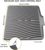 Silicone Drying Mat, Heat-Resistant, Eco-friendly, Hygienic Drying Pad - Image 3