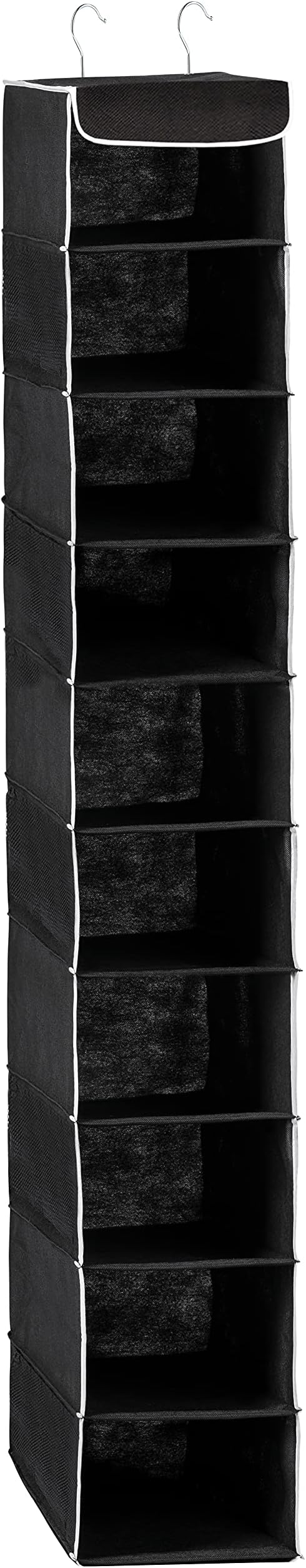 ZOBER Hanging Closet Organizer, 10-Shelf by ZOBER