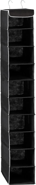 ZOBER Hanging Closet Organizer, 10-Shelf by ZOBER
