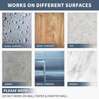 Adhesive Hooks Heavy Duty Waterproof in Shower Hooks - Image 6