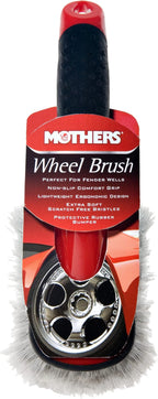 Mothers Car Wash Brush, Wheel and Fender Brush, Short Handle Tire Cleaner - Image 7