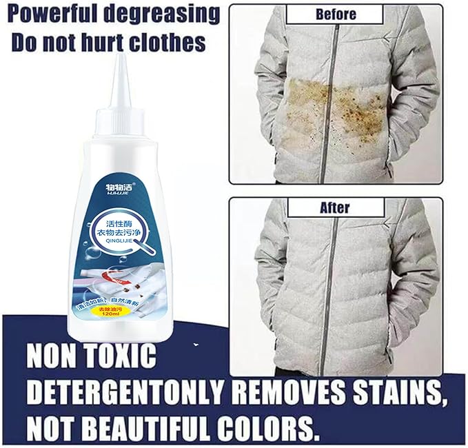 Active Enzyme Laundry Stain Remover, Active Enzyme Clothing Stain Remover - Image 5