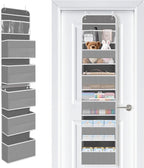 SpaceWhisper Over the Door Organizer, 6 Large Pocket Hanging Storage Organizer by Unknown