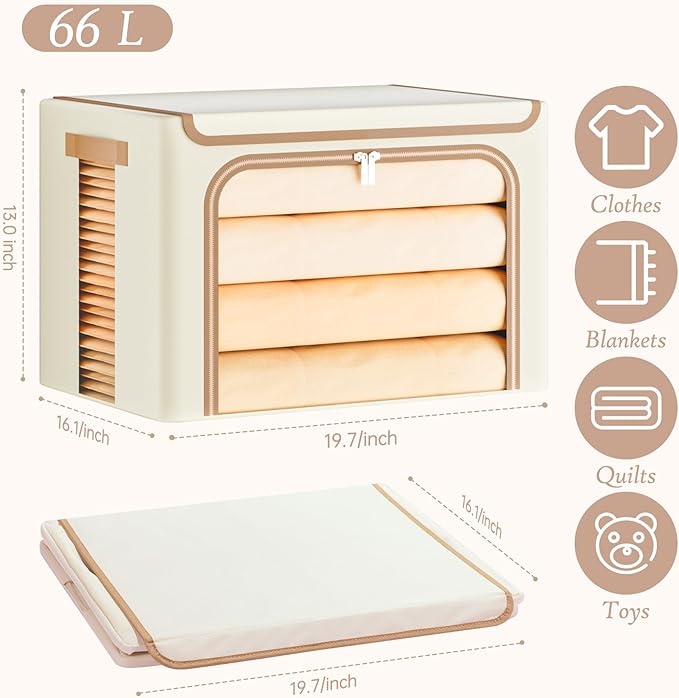Yecaye Clothes Storage Bins - Image 2