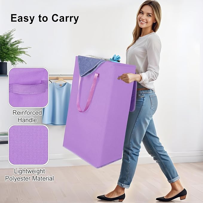 Odonata 75L Slim Laundry Hamper - Image 7