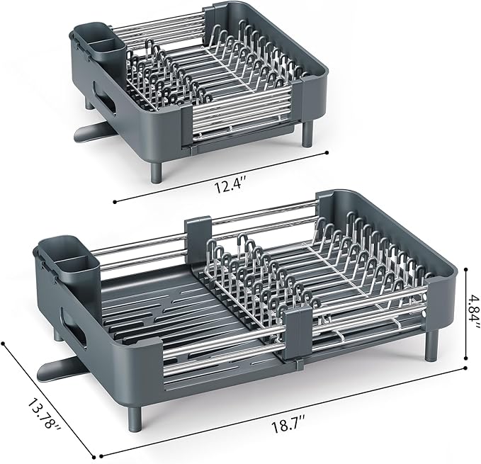 Stainless Steel Dish Drying Rack - Image 2