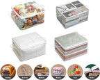 10 PCS Clear Zippered Storage Bags - Image 5