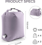 Travel Laundry Bag, Vacuum Compression Dirty Clothes Travel Bag Waterproof Wet - Image 2