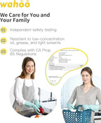 LANON wahoo Skin-Friendly Cleaning Gloves, Dishwashing Kitchen Gloves - Image 5