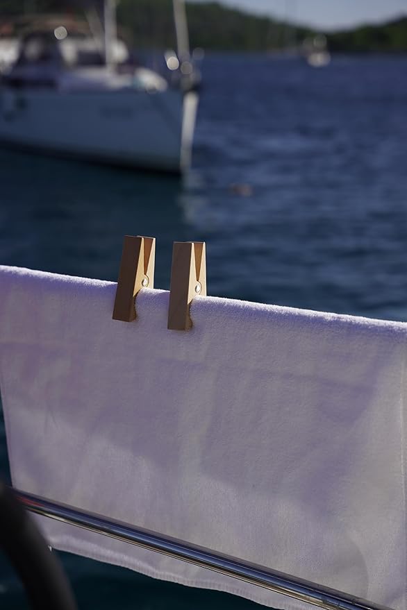 tuuli Wooden Pegs Large Wooden Pegs Beach Towel Clip Clothes Pegs - Image 5