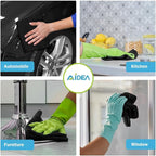 AIDEA Microfiber Cleaning Cloth Black 12PK, Microfiber Towels - Image 4