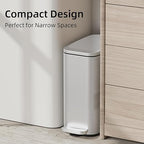 KUK Slim Bathroom Trash Can - Image 3