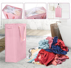 Odonata Slim Laundry Hamper Handles Collapsible Laundry Basket Thin Dirty - Image 7