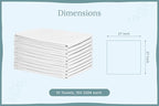 Organic Cotton White Dish Towels - Image 3