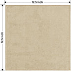 HOMEXCEL Brown Microfiber Cleaning Cloth 12 Pack, 12.5 x 12.5 inch Microfiber - Image 7