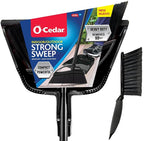 O-Cedar Indoor & Outdoor Strong Sweep Broom & Brush Bundle | Heavy Duty by O-Cedar