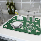 St Patricks Day Dish Drying Mat - Image 6