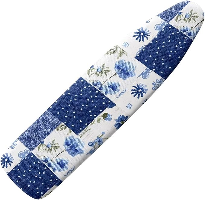 Sprowallow Flowers Ironing Board Cover Standard Size Scorch Resistant Padding by Sprowallow