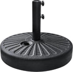 EliteShade Umbrella Base Water Filled Stand Market Patio Outdoor Heavy Duty Umbrella Holder(Black) by EliteShade