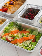 50 Pack 8x6 Disposable Aluminum Pans - Image 7