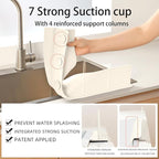 23" Ultra Silicone Sink Splash Guard Released in 2025/Dec, Self-Draining Water - Image 7