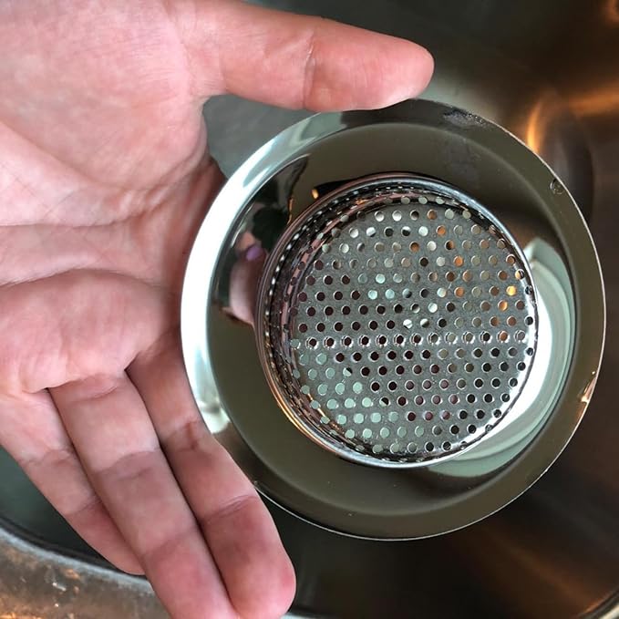 Kitchen Sink Drain Strainer Sink Stainless Steel Protectors - Image 6