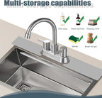 Stargaz Faucet Mat For Kitchen Sink，Sink stone quick dry around faucet - Image 5