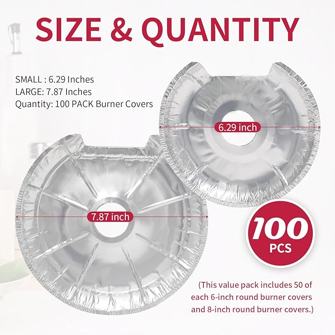 Round Electric Stove Burner Covers - Image 2