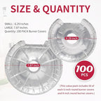 Round Electric Stove Burner Covers - Image 2