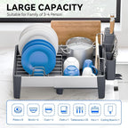 Expandable Dish Drying Rack, Stainless Steel Dish Rack - Image 2