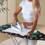 Snowflake Christmas Ironing Board Cover Standard Size Soft Resist Scorching - Image 3