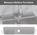 WAFT YEARN 24X5 Inch Silicone Durable Faucet Mat Kitchen Sink Splash Guard - Image 2
