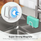 Magnetic Sponge Holder for Kitchen Sink, Kitchen Accessories, Dish Sponge - Image 3