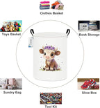 Round waterproof laundry basket, laundry Hampers - Image 3