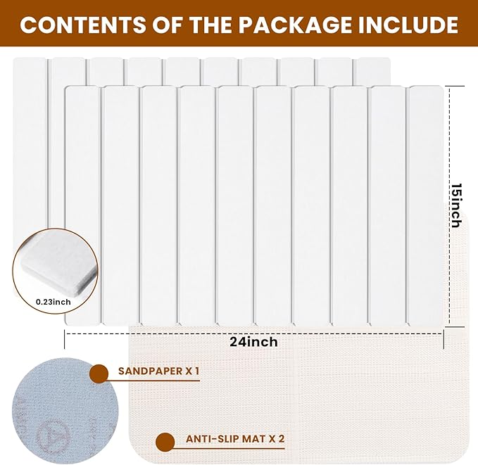 2 Pack Stone Drying Mat for Kitchen Counter, Large Diatomaceous Earth Dish - Image 3