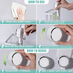 Toothbrush Holders Wall Mounted - Image 6