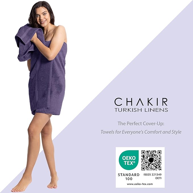 Chakir Turkish Linens | Hotel & Spa Quality 100% Cotton Premium Turkish Towels - Image 5