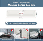 Faucet Mat for Kitchen Sink, Rapidly Absorbing Diatomite Fast Drying Stone - Image 2