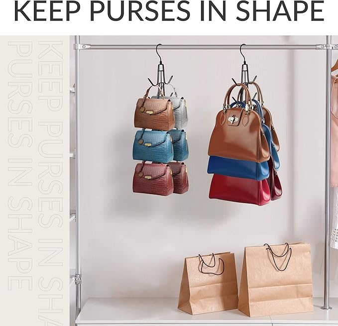 ZEDODIER Purse Hanger Organizer - Image 5