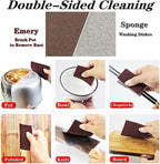 5 Pack Emery Magic Wipe Sponge, Nano Carborundum Sponge, Emery Sponge Brush - Image 4
