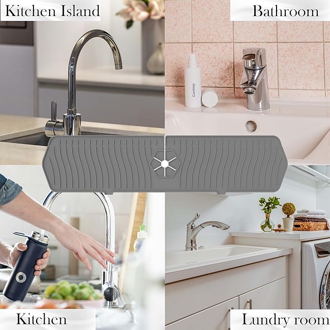 Kitchen Sink Splash Guard, Sink Protectors - Image 6