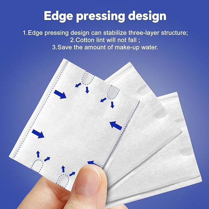 Square Cotton Pads for Face - Image 3
