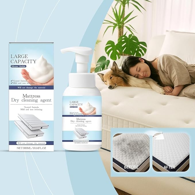 Mattress Stain Remover for Bed & Fabric, Powerful Yellow Stain Cleaner for Old - Image 4