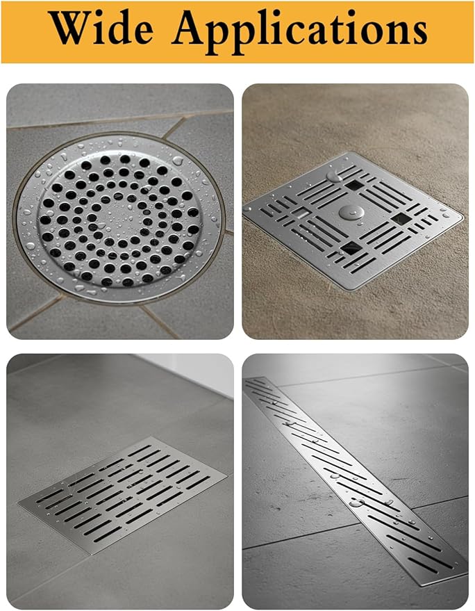 2 Pack Disposable Shower Drain Hair Catcher - Image 6