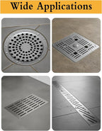 2 Pack Disposable Shower Drain Hair Catcher - Image 6